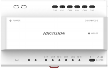 Dystrybutor audio/wideo oraz zasilania, Hikvision DS-KAD706Y-S HIKVISION