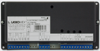 Kaseta elektroniki do systemów wielowejściowych CD - 3100 z obsługą RFID i Dallas, Laskomex